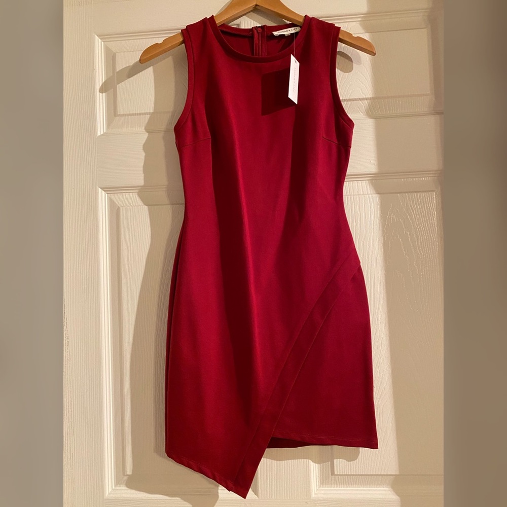 SugarLips Asymmetrical Fitted Dress